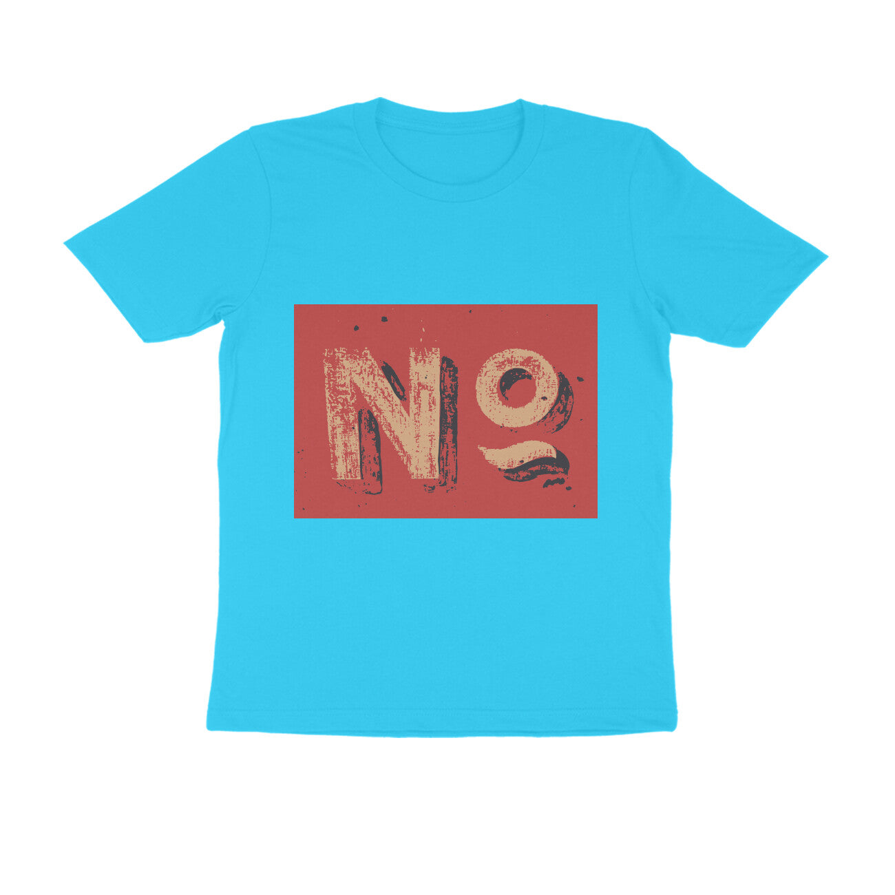 Half Sleeve Round Neck T-Shirt - No puraidoprints