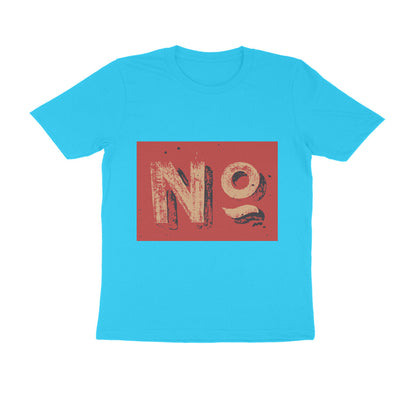 Half Sleeve Round Neck T-Shirt - No puraidoprints