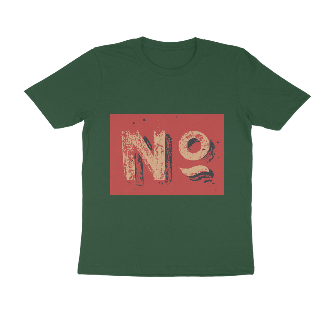 Half Sleeve Round Neck T-Shirt - No puraidoprints