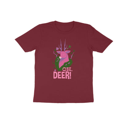 Half Sleeve Round Neck T-Shirt – Oh Deer puraidoprints