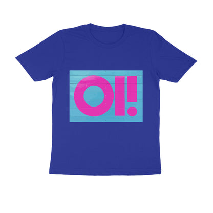Half Sleeve Round Neck T-Shirt - Oi puraidoprints