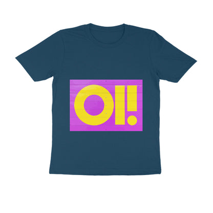Half Sleeve Round Neck T-Shirt - Oi puraidoprints