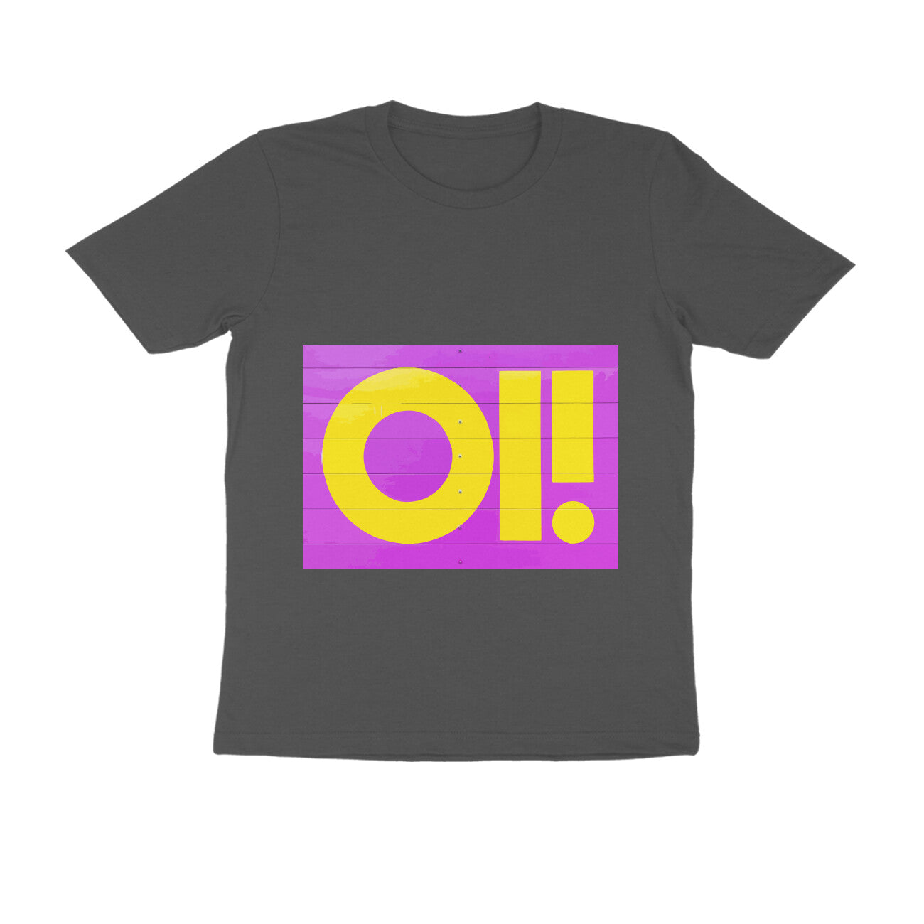 Half Sleeve Round Neck T-Shirt - Oi puraidoprints