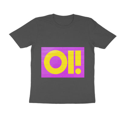 Half Sleeve Round Neck T-Shirt - Oi puraidoprints