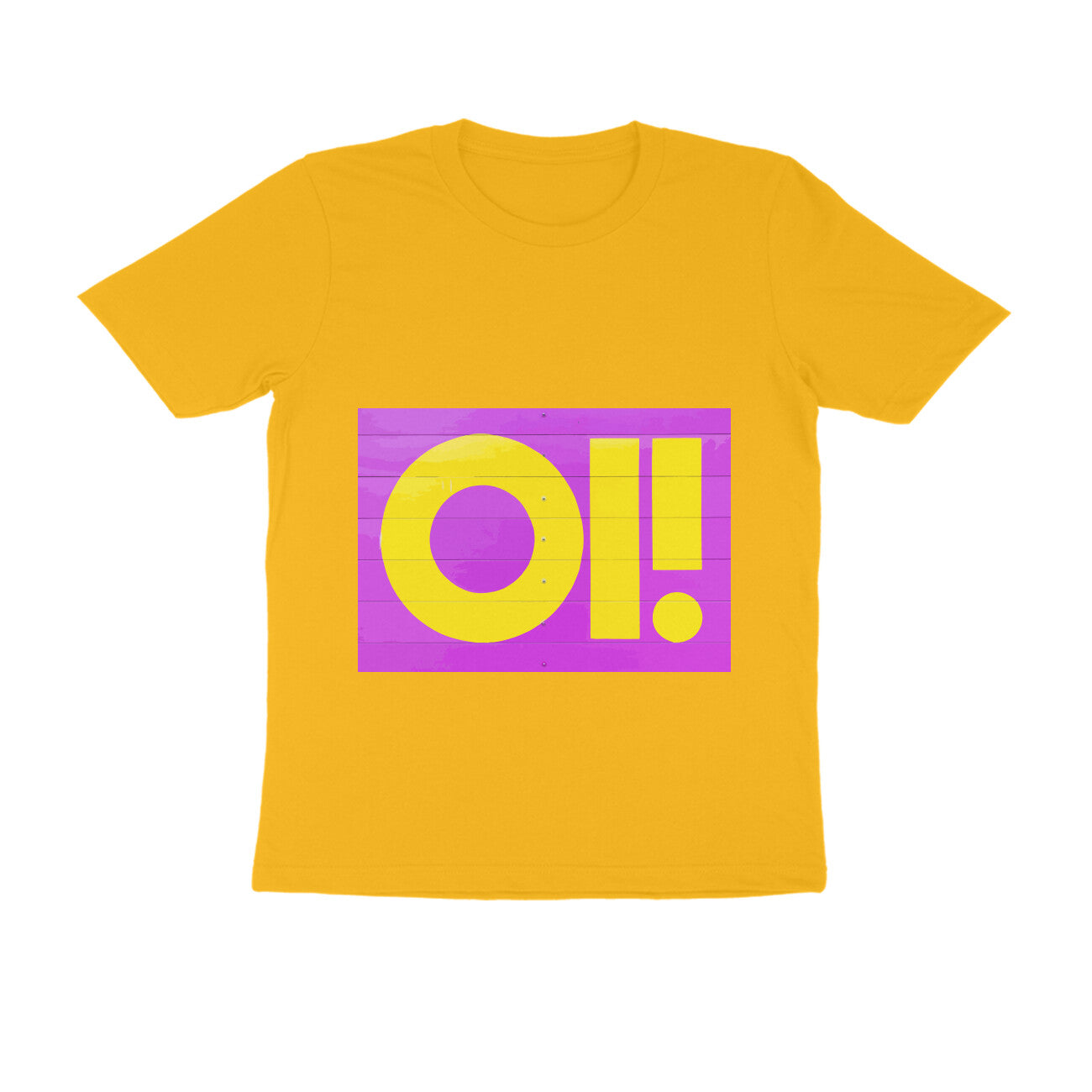 Half Sleeve Round Neck T-Shirt - Oi puraidoprints