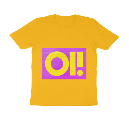 Half Sleeve Round Neck T-Shirt - Oi puraidoprints