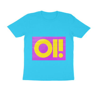 Half Sleeve Round Neck T-Shirt - Oi puraidoprints