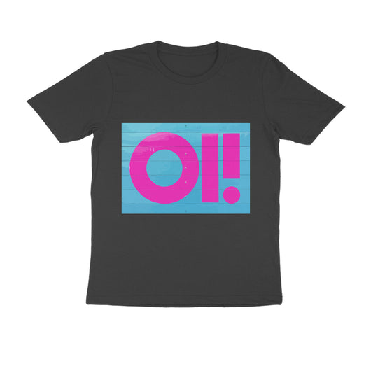 Half Sleeve Round Neck T-Shirt - Oi puraidoprints