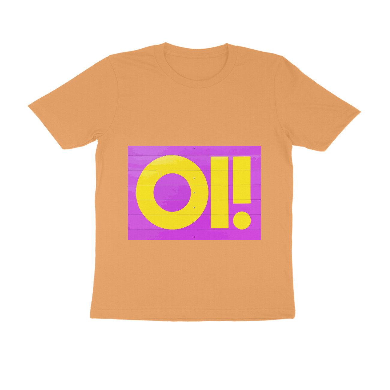 Half Sleeve Round Neck T-Shirt - Oi puraidoprints