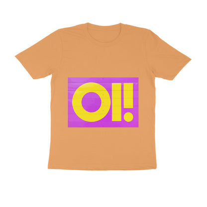 Half Sleeve Round Neck T-Shirt - Oi puraidoprints