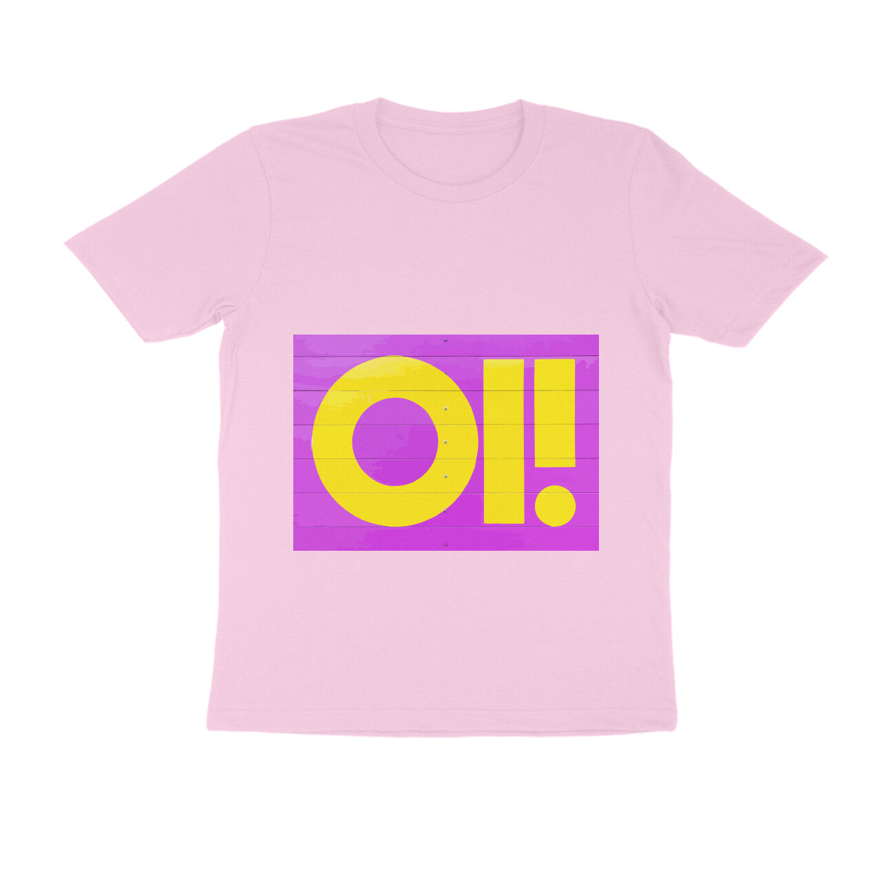 Half Sleeve Round Neck T-Shirt - Oi puraidoprints