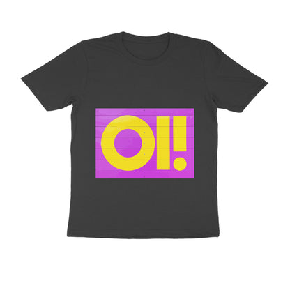 Half Sleeve Round Neck T-Shirt - Oi puraidoprints