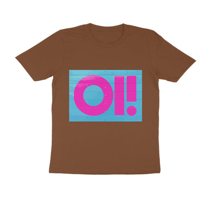 Half Sleeve Round Neck T-Shirt - Oi puraidoprints