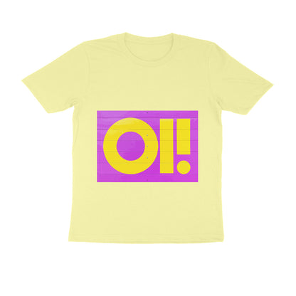 Half Sleeve Round Neck T-Shirt - Oi puraidoprints