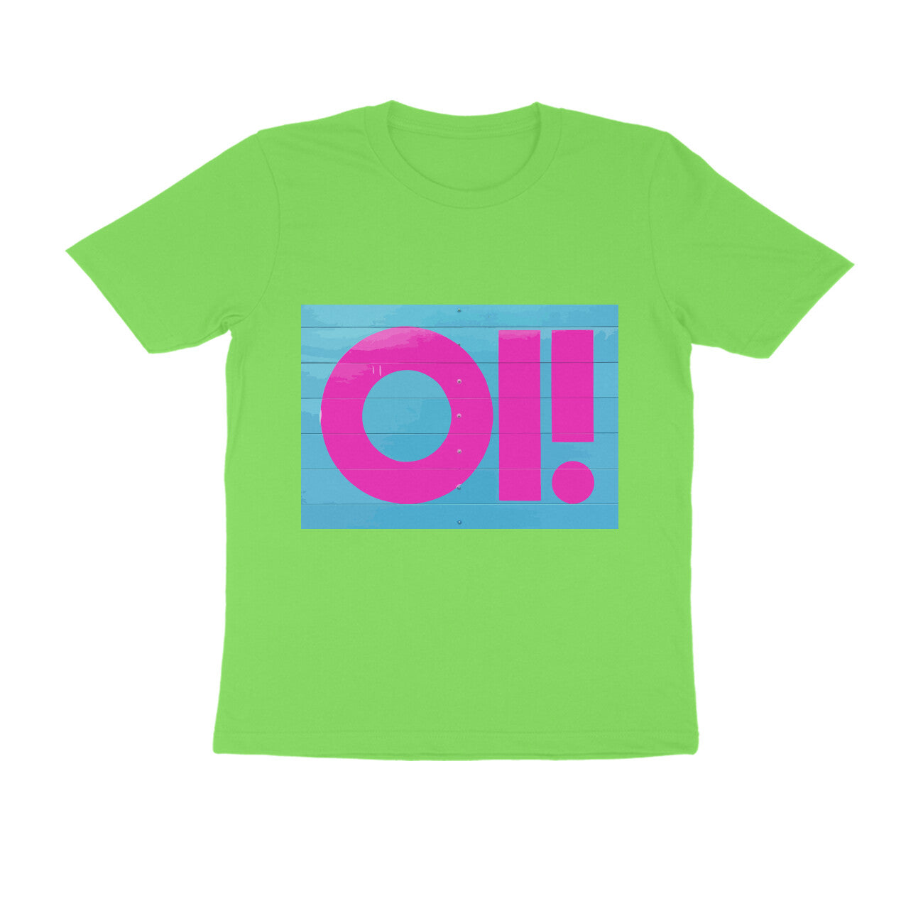 Half Sleeve Round Neck T-Shirt - Oi puraidoprints