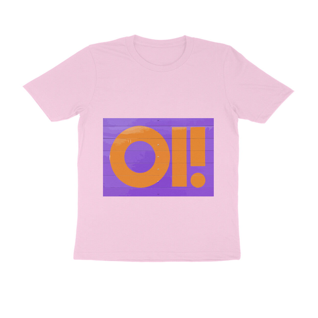 Half Sleeve Round Neck T-Shirt - Oi puraidoprints
