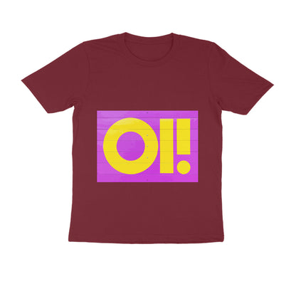Half Sleeve Round Neck T-Shirt - Oi puraidoprints