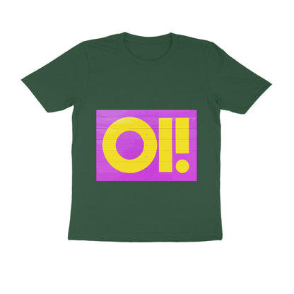 Half Sleeve Round Neck T-Shirt - Oi puraidoprints
