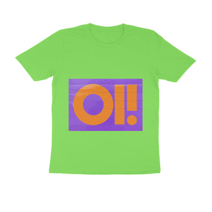 Half Sleeve Round Neck T-Shirt - Oi puraidoprints