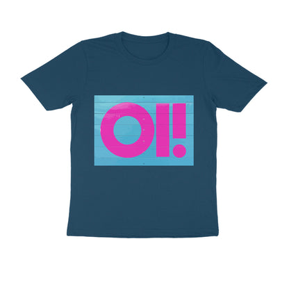 Half Sleeve Round Neck T-Shirt - Oi puraidoprints