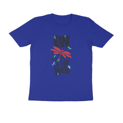 Half Sleeve Round Neck T-Shirt – On the Web 1 puraidoprints