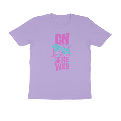 Half Sleeve Round Neck T-Shirt – On the Web 3 puraidoprints