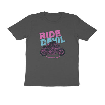 Half Sleeve Round Neck T-Shirt – Ride Devil 2 puraidoprints