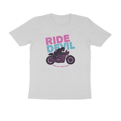 Half Sleeve Round Neck T-Shirt – Ride Devil 2 puraidoprints