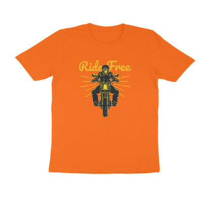 Half Sleeve Round Neck T-Shirt – Ride Free 1 puraidoprints