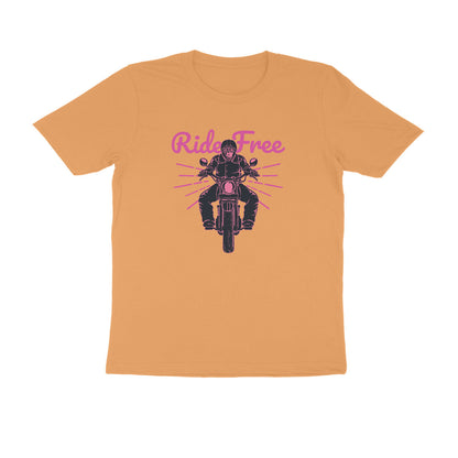 Half Sleeve Round Neck T-Shirt – Ride Free 2 puraidoprints