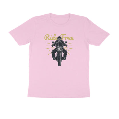 Half Sleeve Round Neck T-Shirt – Ride Free 3 puraidoprints