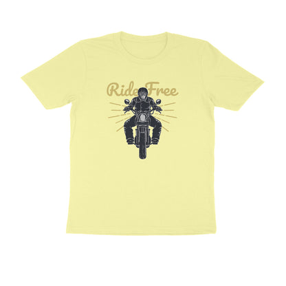 Half Sleeve Round Neck T-Shirt – Ride Free 3 puraidoprints