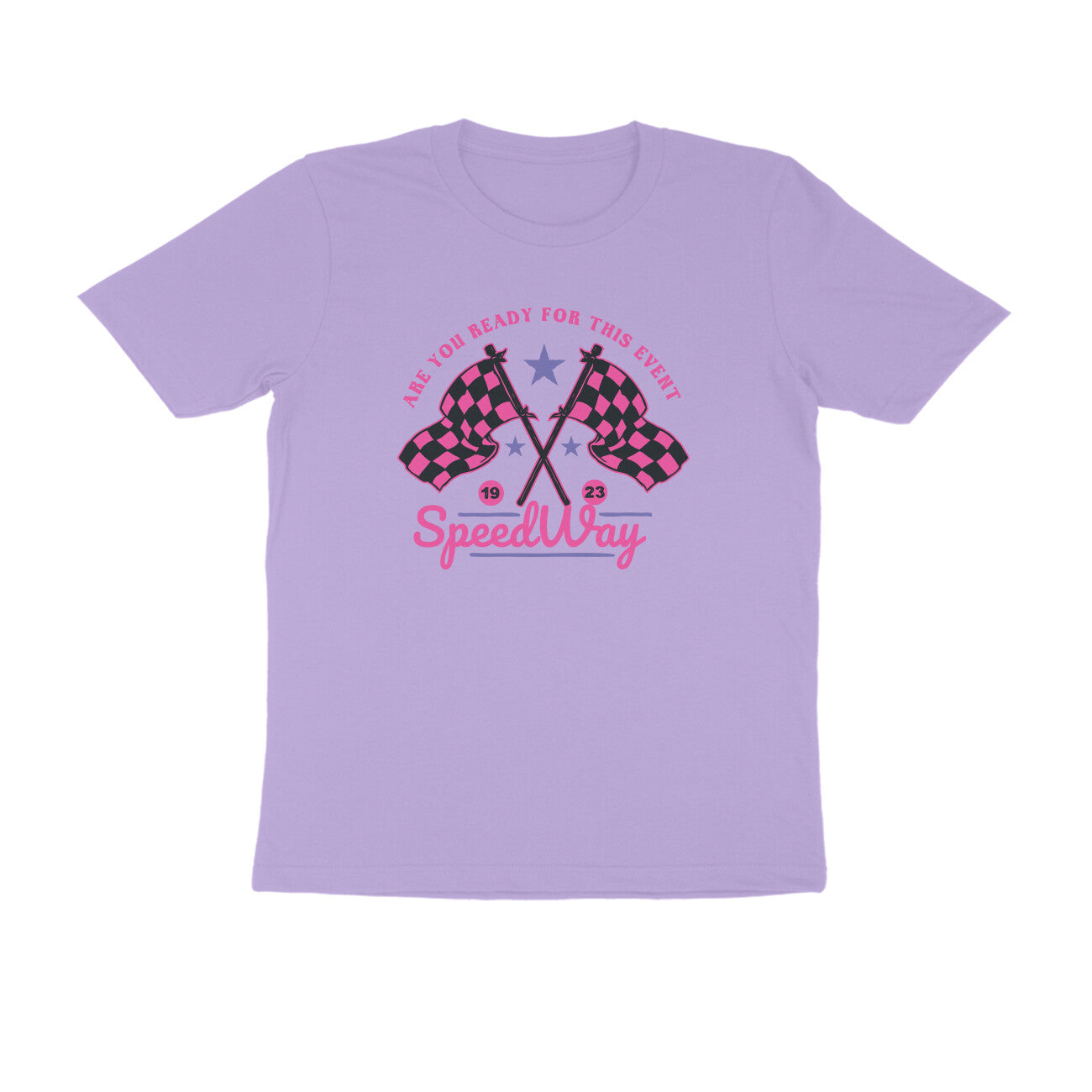 Half Sleeve Round Neck T-Shirt – Speedway 2 puraidoprints