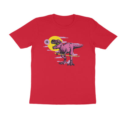Half Sleeve Round Neck T-Shirt – T-rex Samurai 2 puraidoprints