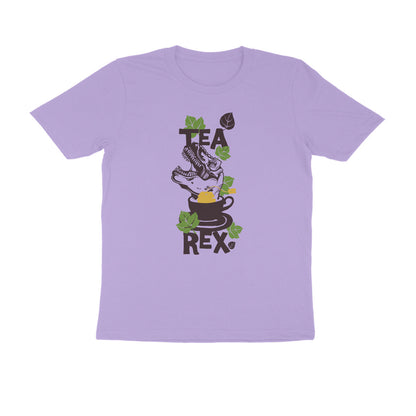 Half Sleeve Round Neck T-Shirt – Tea Rex 1 puraidoprints
