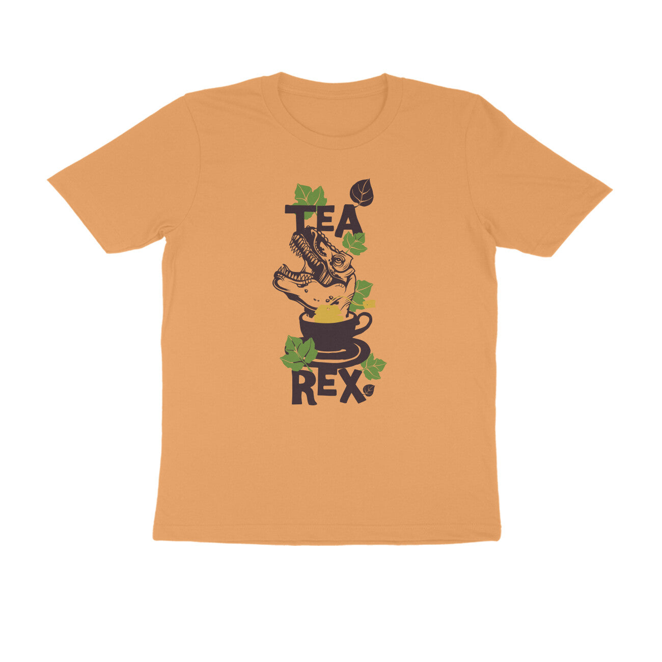 Half Sleeve Round Neck T-Shirt – Tea Rex 1 puraidoprints