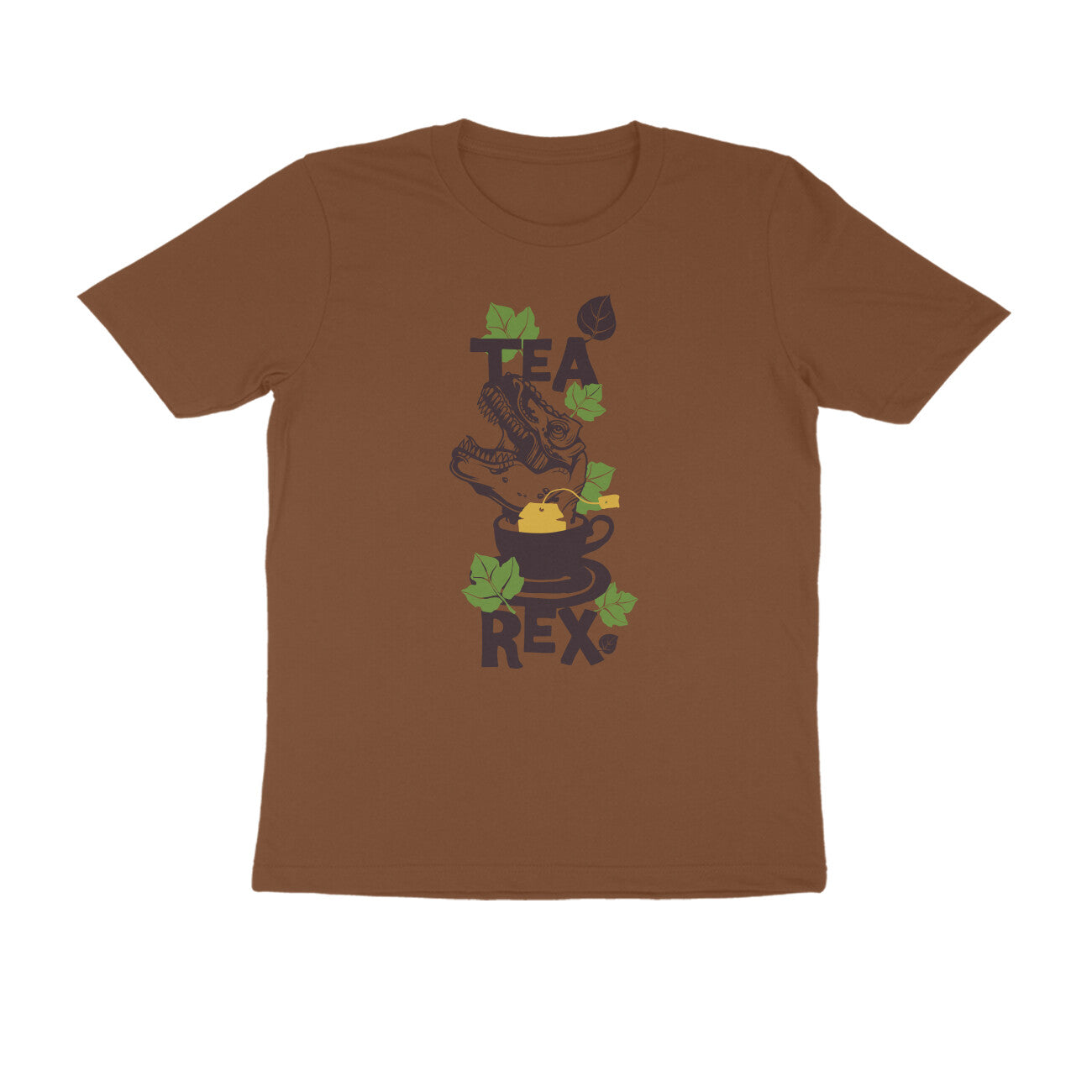 Half Sleeve Round Neck T-Shirt – Tea Rex 1 puraidoprints
