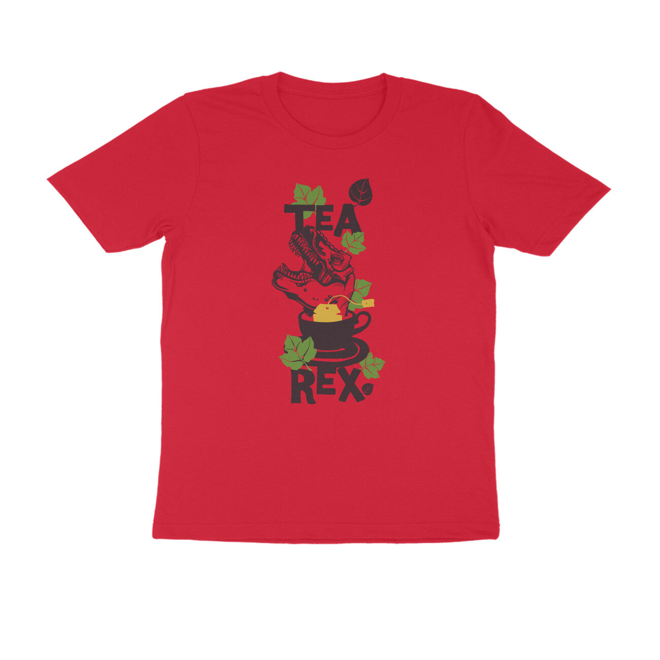 Half Sleeve Round Neck T-Shirt – Tea Rex 1 puraidoprints