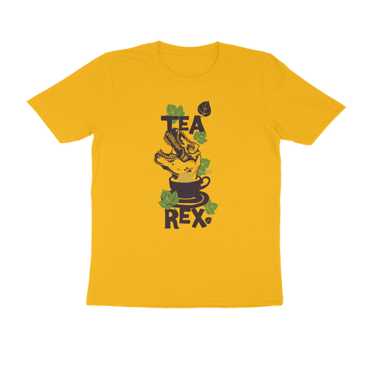 Half Sleeve Round Neck T-Shirt – Tea Rex 1 puraidoprints