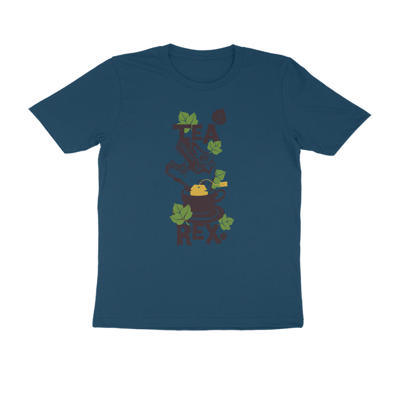 Half Sleeve Round Neck T-Shirt – Tea Rex 1 puraidoprints