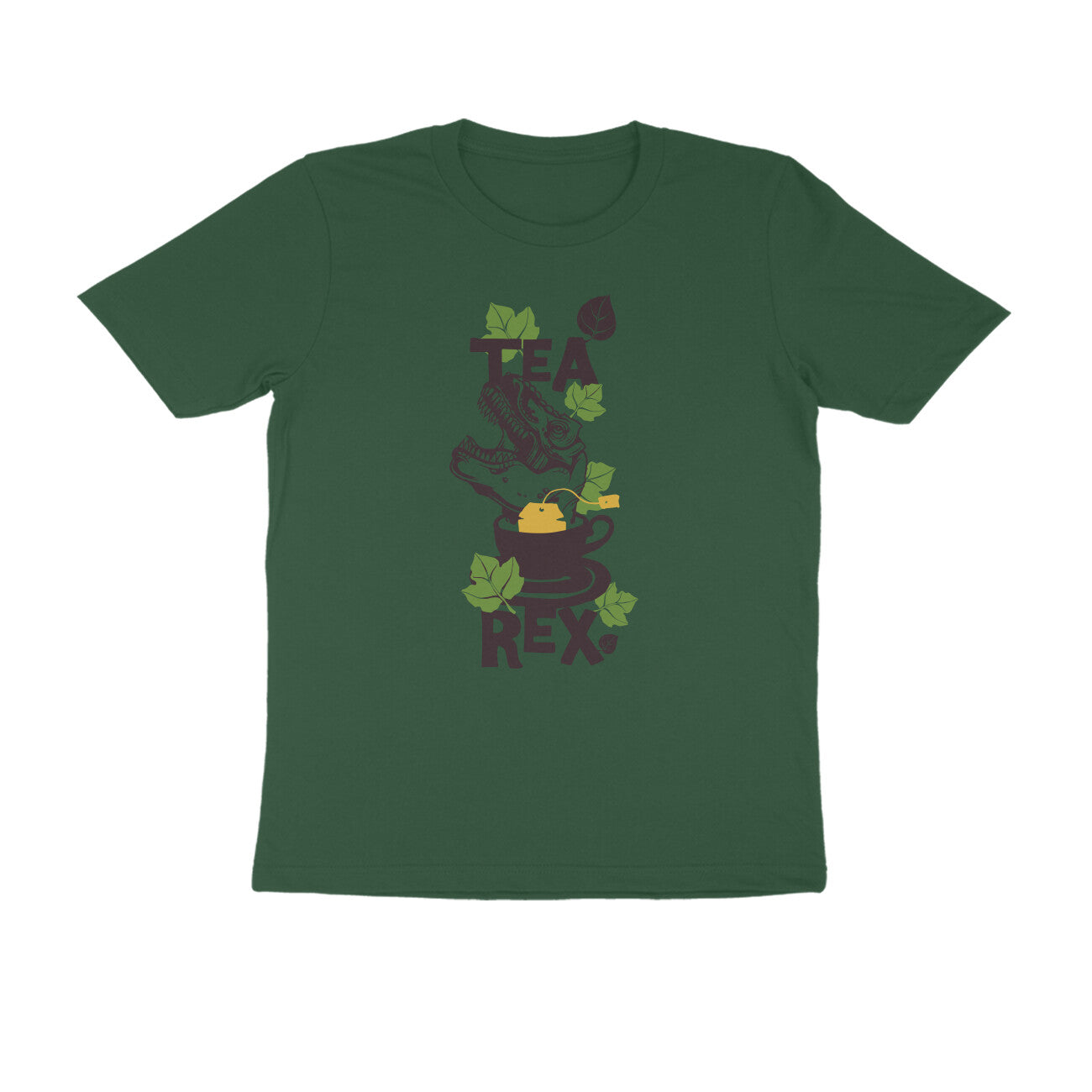 Half Sleeve Round Neck T-Shirt – Tea Rex 1 puraidoprints