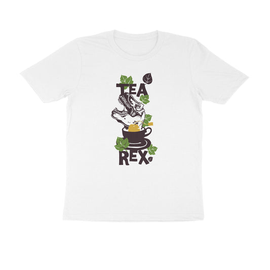 Half Sleeve Round Neck T-Shirt – Tea Rex 1 puraidoprints