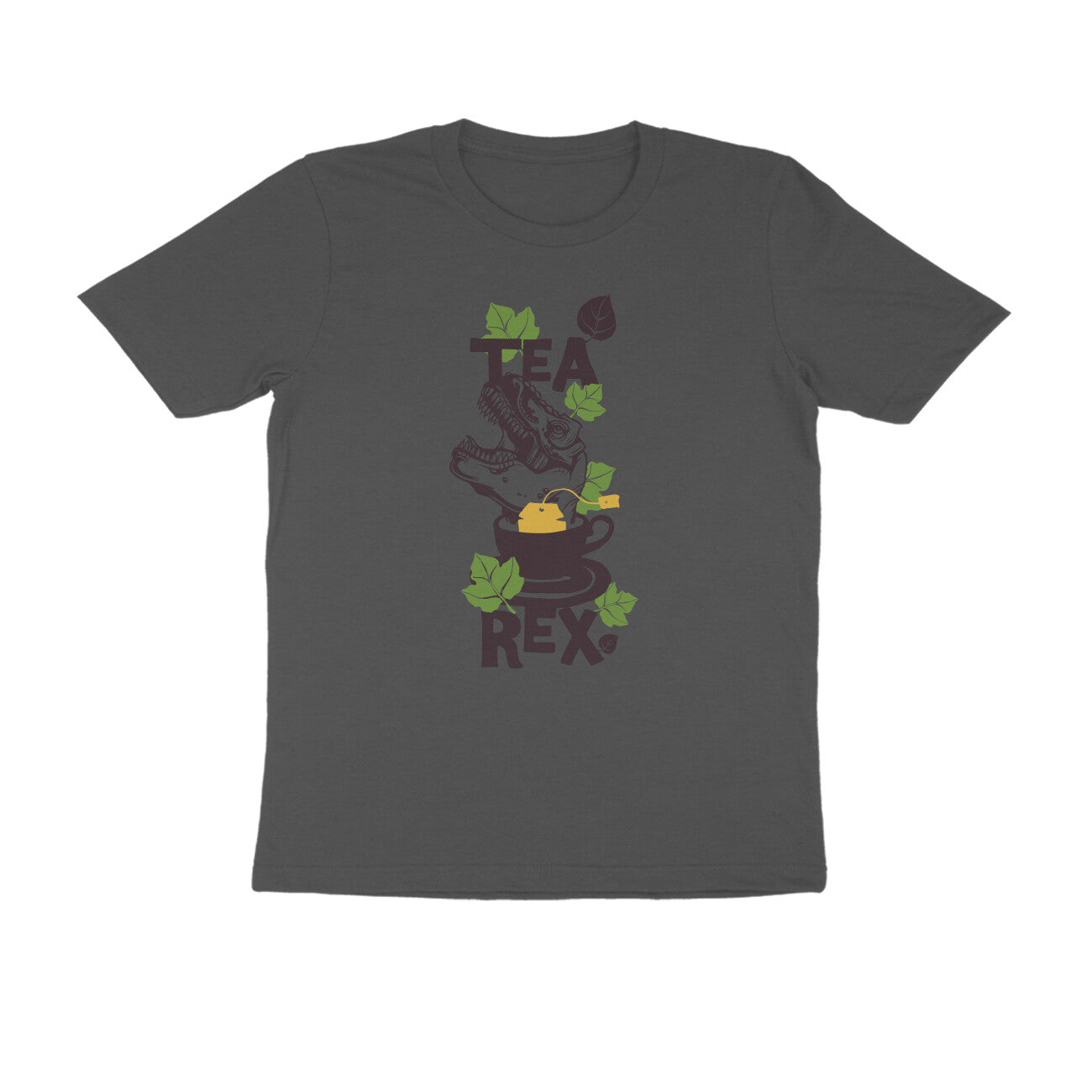 Half Sleeve Round Neck T-Shirt – Tea Rex 1 puraidoprints