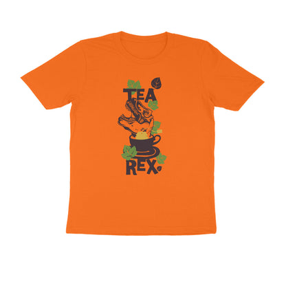 Half Sleeve Round Neck T-Shirt – Tea Rex 1 puraidoprints