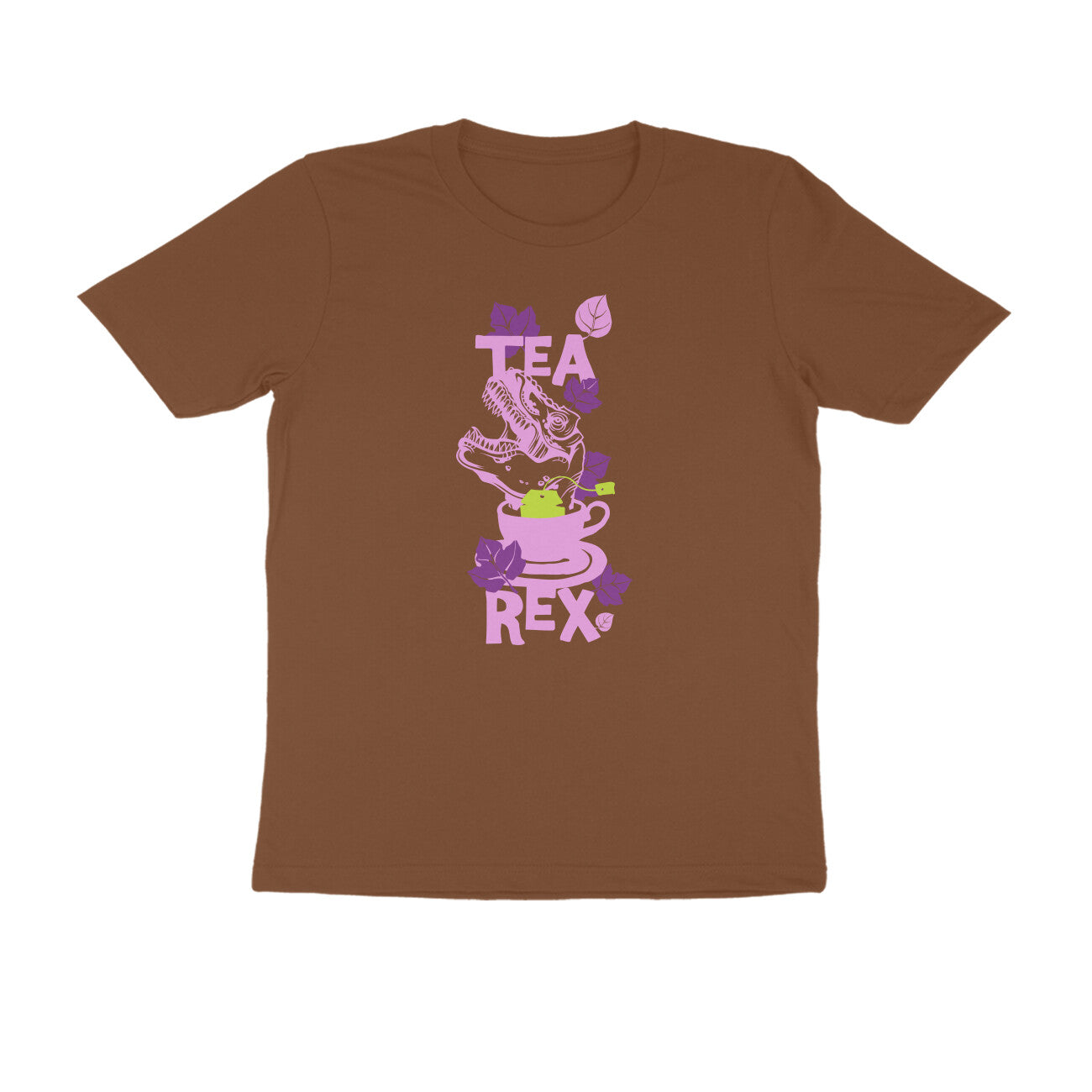 Half Sleeve Round Neck T-Shirt – Tea Rex 2 puraidoprints