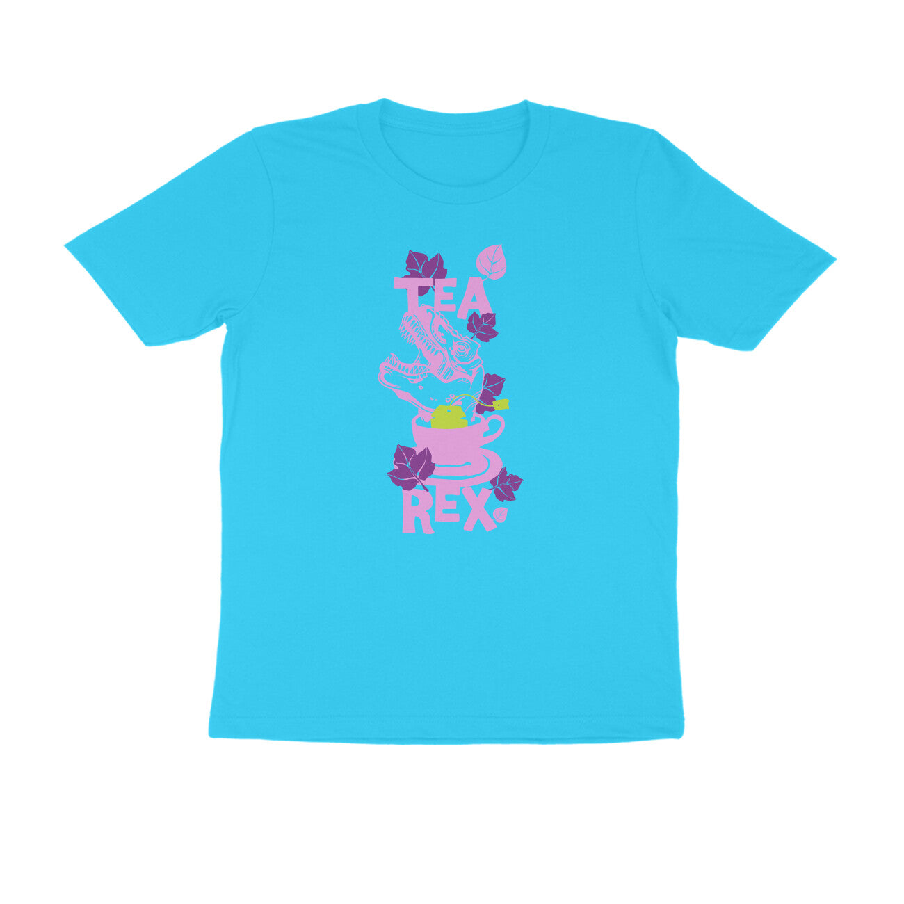 Half Sleeve Round Neck T-Shirt – Tea Rex 2 puraidoprints