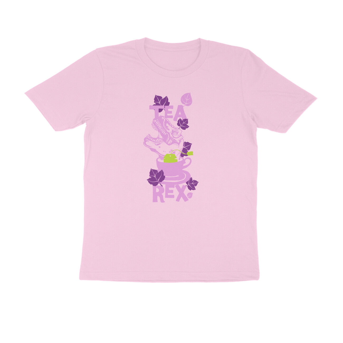 Half Sleeve Round Neck T-Shirt – Tea Rex 2 puraidoprints