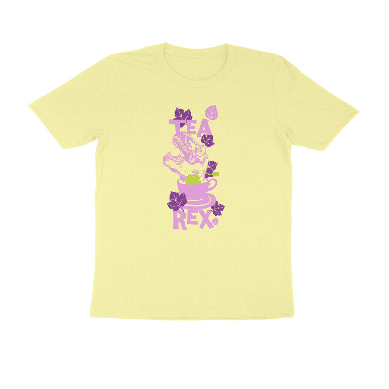 Half Sleeve Round Neck T-Shirt – Tea Rex 2 puraidoprints