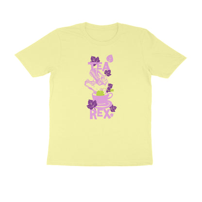 Half Sleeve Round Neck T-Shirt – Tea Rex 2 puraidoprints