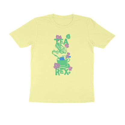 Half Sleeve Round Neck T-Shirt – Tea Rex 3 puraidoprints